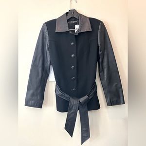 Dana Buchman Petite - Black Wool Jacket - 8P